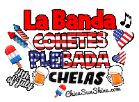 La Banda Party Sticker by ChicaSunshineShop