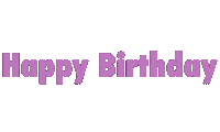 Happy Birthday Sticker