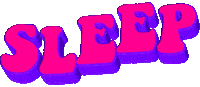Sleep Sticker by GIPHY Text