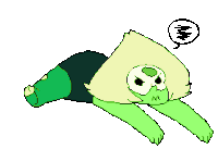 steven universe peridot Sticker