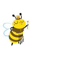 Queen Bee Magic Sticker by Macmillan Kids