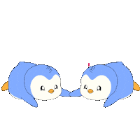 Happy I Love You Sticker by Pudgy Penguins