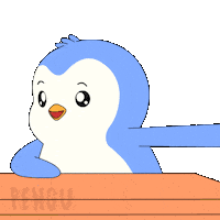 Happy I Love You Sticker by Pudgy Penguins