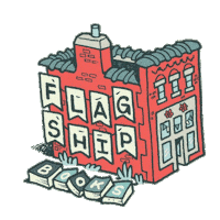Flagship Kck Sticker