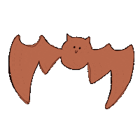 Halloween Bat Sticker