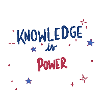 Power Know Sticker by Teacherrenata
