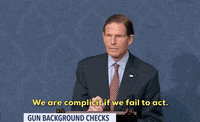 news gun control senate debate universal background checks GIF