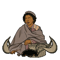 Black History Month Sticker by Leeyamakesnoise