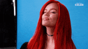 Karol G Hair Flip GIF by BuzzFeed