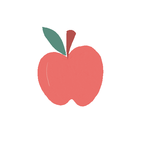 Happy Apple Sticker