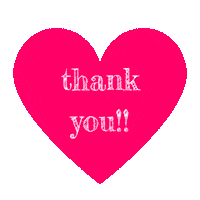 Cupcakedozen thanks thankyou pinkheart thankyouheart Sticker