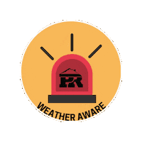 Weather Storm Sticker by Peaked Roofing