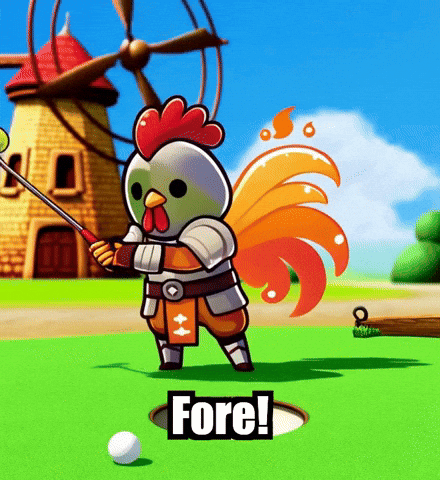 Golf Fore GIF by Zorooster