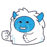 Angry Cake Sticker by The CakeMonster Official