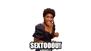 Happy Erika Januza Sticker by Salon Line