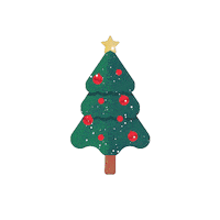Christmas Tree Sticker by Nutella France
