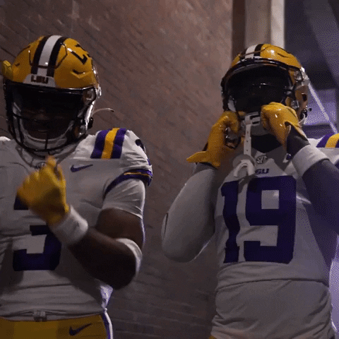 College Football GIF by LSU Tigers