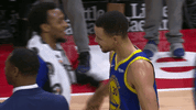 Golden State Warriors Hug GIF by NBA