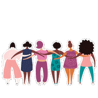 Support Each Other Mental Health Sticker by saymoreco