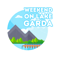 Garda Lake Friday Sticker by Lago di Garda Camping