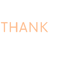 babessocialco pink thank you thanks orange Sticker
