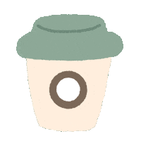 Coffee カフェ Sticker