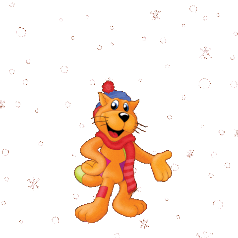 Cat Snow Sticker by Ballorig