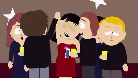 happy joy GIF by South Park 