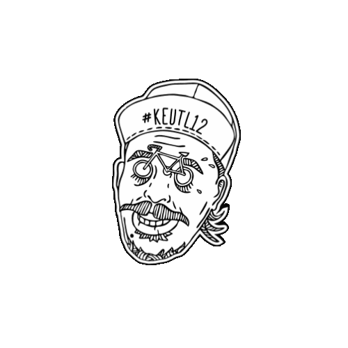 Mtb Dominik Sticker by blackphoenixpositioning