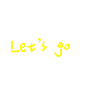 Lets Go Sticker