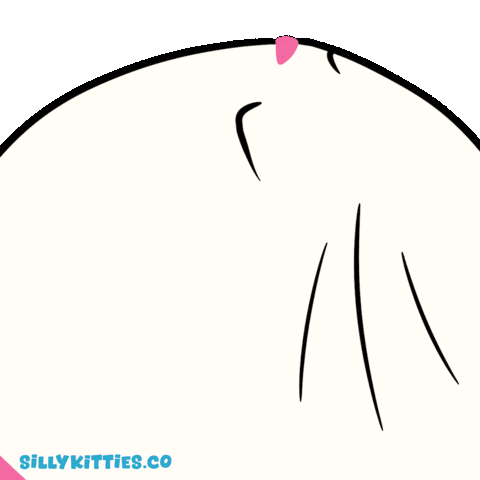 Do Not Disturb Cats Sticker by Silly Kitties