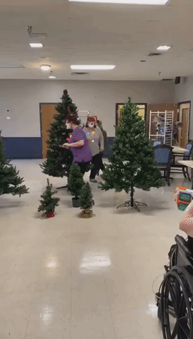 Nursing Home Residents Go Holiday 'Deer Hunting' in Blanchester, Ohio