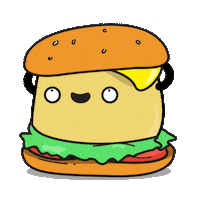 Burger Fusion Sticker by SoSteamy