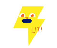 Happy Cat Sticker by Poncho