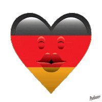 Germany Love Sticker by PEEKASSO