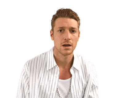 Excuse Me What Sticker by Daniel Donskoy