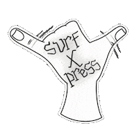 Hang Loose Good Vibes Sticker