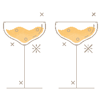 vanhammel party cheers 2022 champagne Sticker