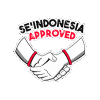 SeIndonesia_idn approved sei sapi shakehands Sticker