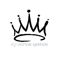 Queen Brows Sticker by shik