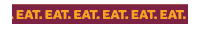Eat Sticker by Downtown Houston
