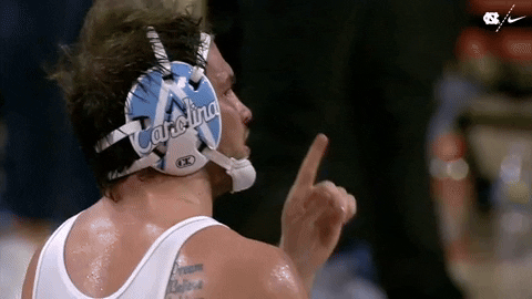 Wrestling Ncaa GIF by UNC Tar Heels