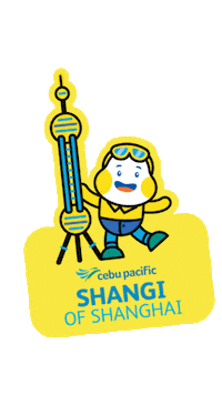 China Travel Sticker by Cebu Pacific Air