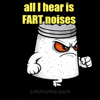 Fart Ignore GIF by SALT