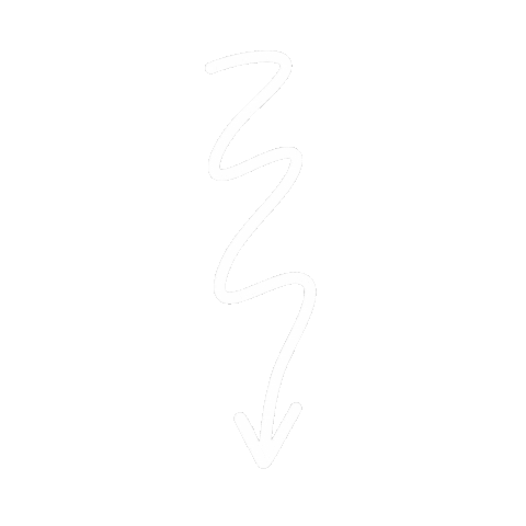 White Lines Arrow Sticker