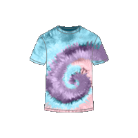 tie_____up tshirt slowfashion upcycling tiedye Sticker