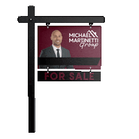 michaelmartinettigroup real estate realtor for sale house for sale Sticker