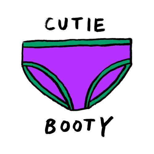 booty lingerie Sticker by Aerie