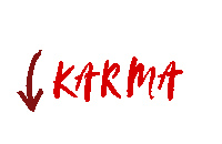 karma Sticker by Queen Naija