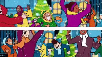 Rock And Roll GIF by Christmas Music